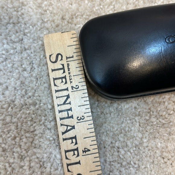 Coach Glasses Hard Case Sunglasses Protection Fashion Glasses Black - Picture 10 of 11